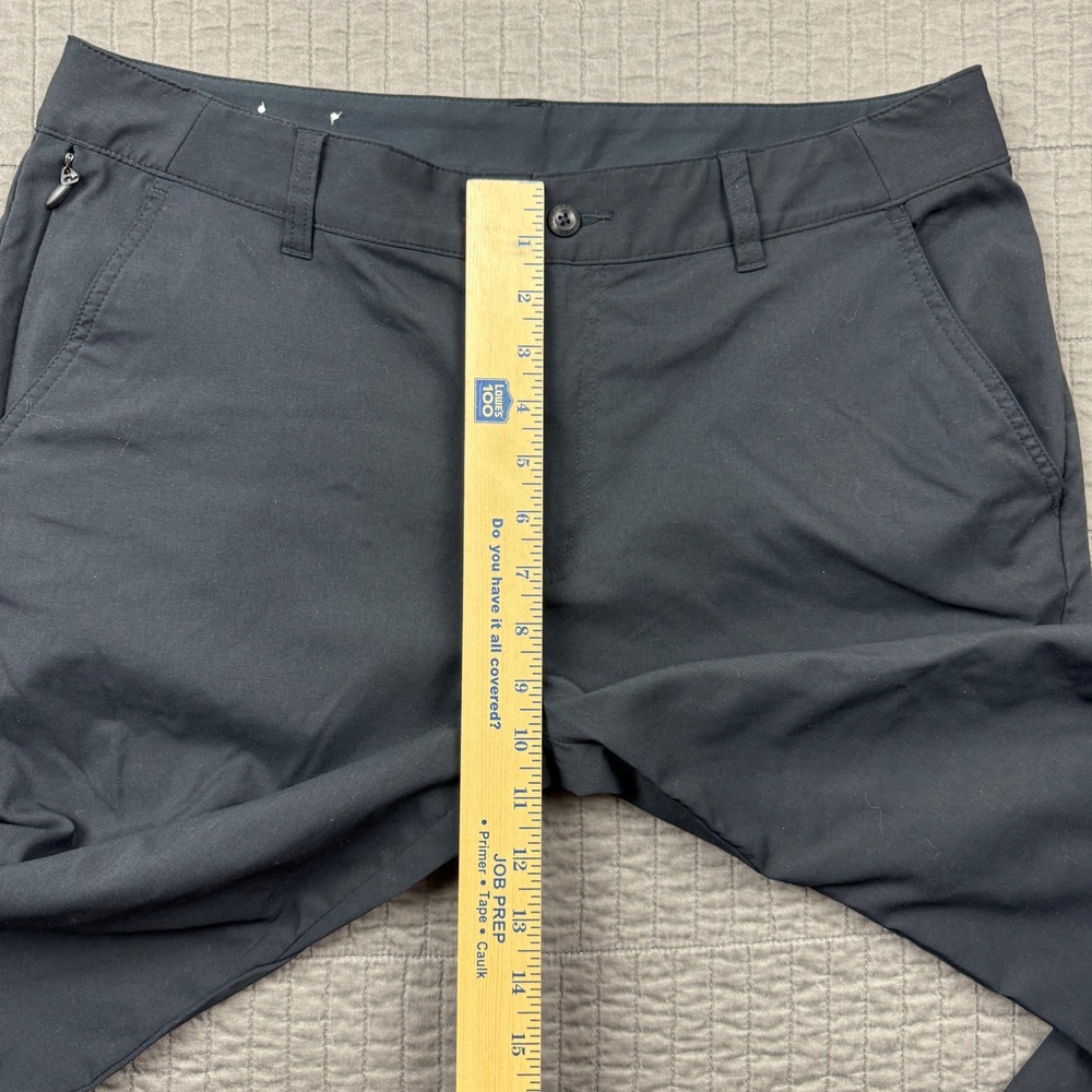 Columbia Womens Omni-Shield Black Capri Hiking Pants Size 14 Outdoors Granola - Picture 9 of 12
